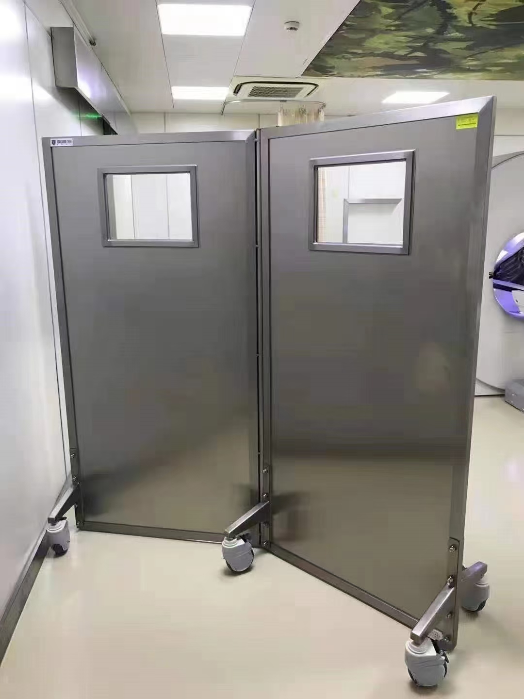 河南双联铅屏风带观察窗